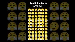 Emoji Challenge Find the odd Emoji 100 Fail ytshots emojichallenge puzzle emoji [upl. by Maher923]