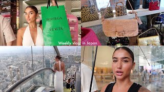 weekly vlog in Japan ♡ my 26th Birthday vintage shopping Shibuya sky amp trying so many foods [upl. by Aisya]