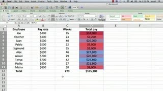 How to Make a Cell Turn a Color in a Formula in Excel  Using Microsoft Excel [upl. by Ahsoik]