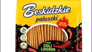 TEST NOWYCH PALUSZKÓW BESKIDZKICH Z EDYCJI LIMITOWANEJ O SMAKU LIMONKI Z CHILLI [upl. by Wyatan576]