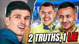 2 Truths 1 Lie 👀 ‪Everton Ft Dwight McNeil amp Michael Keane [upl. by Eleanore]