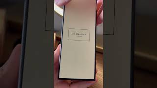 Unboxing Jo Malone perfume perfume perfumeunboxing jomalonelondon sephorahaul [upl. by Jann]