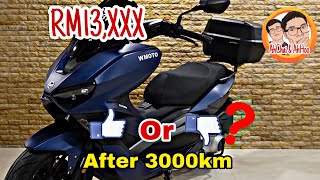 Review Wmoto ES250i 解说！150的车身250的大引擎！ 价钱亲民！ 最适合大众的车款！3000km后的经验！ [upl. by Lavina188]