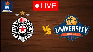 🔴 Live Partizan vs Studentski Centar  Live Play By Play Scoreboard [upl. by Anahsahs]