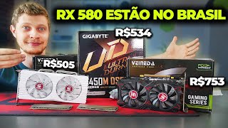 RX 580 VOLTARAM AO BRASIL B450M POR R530 E CUPONS PROMOÇÃO SEMANAL DE HARDWARE [upl. by Odnomor]