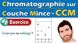 Exercice  CCM 🧪 Chromatographie sur Couche Mince  Physique Chimie  Lycée [upl. by Clute833]