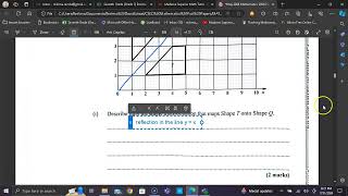 CSEC Math Paper 2 worked solutions series  May 2024  Question 3c [upl. by Yltnerb]