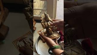 Jay Shree Ganesha jaiganeshdeva ytshorts pujapath ganpatipuja [upl. by Felicidad]