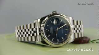 Rolex Oyster Perpetual Datejust 36mm 116234 kk Luxusuhr24 Ratenkauf ab 20 EuroMonat [upl. by Gregrory]