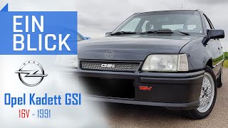 Opel Kadett GSI 16V 1991  Ein Musterbeispiel für sportliche Kompakte [upl. by Kelwin]