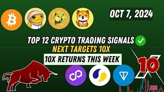 Top 12 Crypto Trading Signals Hbar coin GMT Coin Bigtime Coin XVG Coin Axs coin Oct 7 2024 [upl. by Arotahs]