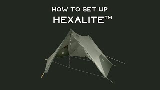 NEMO ヘキサライト Evo  ヘキサライト 設営方法｜How to Set Up Hexalite™ Evo [upl. by Langsdon]