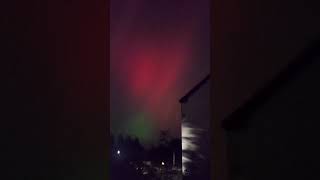 Northern lights over my house in Ireland [upl. by Adnalu]