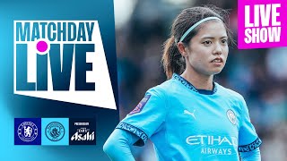 CITY TRAVEL TO CHELSEA IN TOP OF THE TABLE CLASH  Womens Super League  MatchDay Live [upl. by Adlihtam]