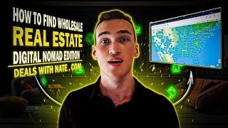 How to Wholesale Real Estate Virtually  Digital Nomad Edition Ep70 [upl. by Akcimahs]