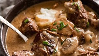 Beef stroganoff recipe [upl. by Iramo]