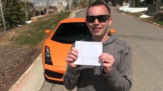 Lamborghini Insurance and Why I dont do my own Maintenance [upl. by Cleres]