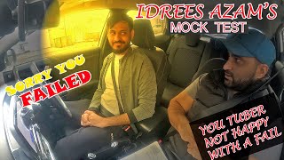 IDREES AZAM FULL MOCK TEST  SOUTH YARDLEY  BIRMINGHM [upl. by Terrej]