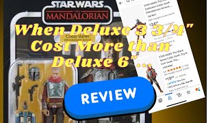 Review of the NEW Cobb Vanth Vintage Series figure from Hasbro New 3 34quot that cost more than 6quot [upl. by Hak75]