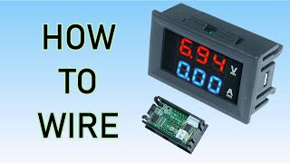 How to setup a Digital Volt Amp Meter [upl. by Ylrrad307]