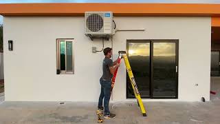 Midea air conditioners professional and fast installation on GUAM [upl. by Madai980]