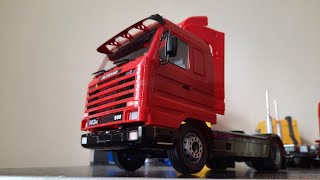 italeri scania 143h 500 cab building italeri [upl. by Ived]