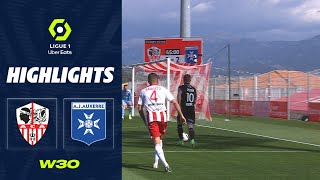 AC AJACCIO  AJ AUXERRE 0  3  Highlights  ACA  AJA  20222023 [upl. by Ortrude]