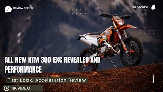 2025 New KTM 300 EXC Revealed and Performance [upl. by Yenial]