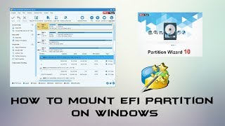 How to Mount EFI Partition on Windows  Hackintosh [upl. by Barimah198]