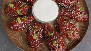 How to Make Gochujang Wings  Korean Fried Chicken Wings [upl. by Bergstrom]