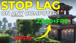 How To Make Minecraft Run Faster Minecraft 1204 Lag Fix [upl. by Maure]