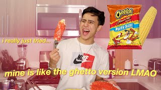 i tried cooking HOT CHEETO ELOTES [upl. by Dagnah]