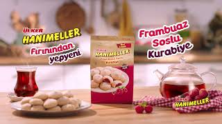 Hanımeller Fırınından Yepyeni Frambuaz Soslu Kurabiye [upl. by Ainet732]