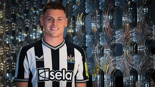 INTERVIEW  Harvey Barnes Joins Newcastle United [upl. by Fallon237]