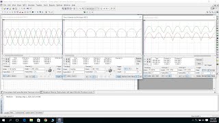 Three Phase Half Wave Rectifier Simulation on Multisim [upl. by Marika827]