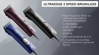 Andis UltraEdge AGC Brushless 2 Speed [upl. by Mezoff]