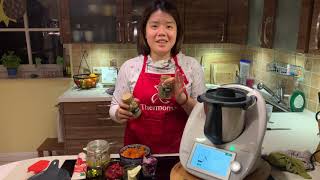 Thermomix 美善品TM6高溫翻炒Anbraten示範Mediterraner TomatenAufstrich蕃茄紅醬 [upl. by Bridge989]