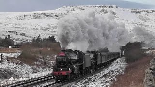 Steam in The Northern Hills Winter 2012 [upl. by Ydnelg]