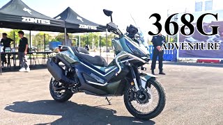 ZONTES 368G ADVENTURE IS HERE COLORS SPECS VS HONDA XADV [upl. by Micaela]