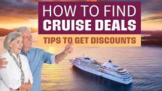 Cruise Deals How To Find Them amp Tips For Getting Discounts For Seniors [upl. by Ellan]