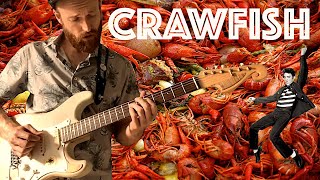 CRAWFISH Elvis Presley Aleister James Campbell  Solo Guitar Cover [upl. by Akeim]