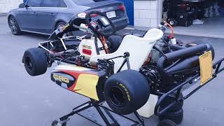 CRG Road Rebel with FR125 Rotax Senior engine [upl. by Etnoled]