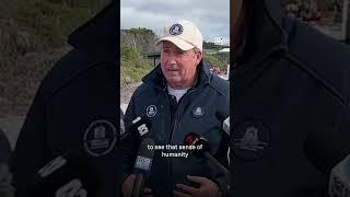 WATCH Officials volunteers race to save stranded pilot whales  shorts [upl. by Artkele868]