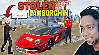 Stealing a quotLAMBORGHINI SVJquot sa POLICE STATION  GTA 5 solid😲 [upl. by Mady659]