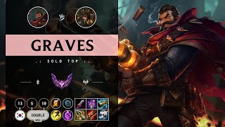 Graves Top vs Cassiopeia  KR Master Patch 1410 [upl. by Ayatnahs704]