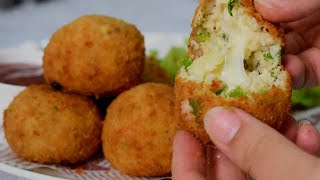 Cheese Balls Recipe  Crispy amp Cheesy Cheese Balls  Make and freeze for Ramzan 2024 [upl. by Rickey]