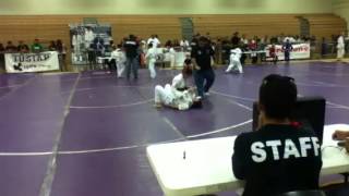 Girl breaks boys arm in jiu jitsu [upl. by Eiznikam527]