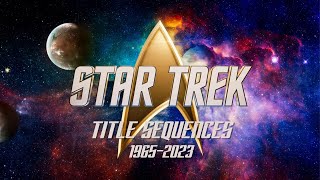 All TV Star Trek Intros — 19652023 [upl. by Lajib]