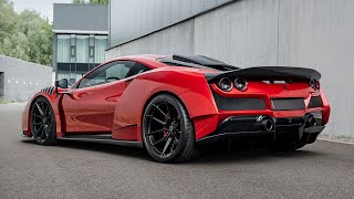 Novitec Ferrari F8 NLargo only exhaust sound [upl. by Wennerholn]