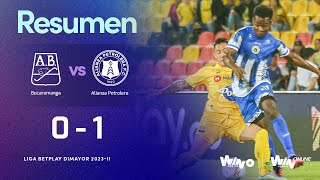 Bucaramanga vs Alianza Petrolera resumen y goles  Liga BetPlay Dimayor 2023 2  Fecha 10 [upl. by Oznohpla58]